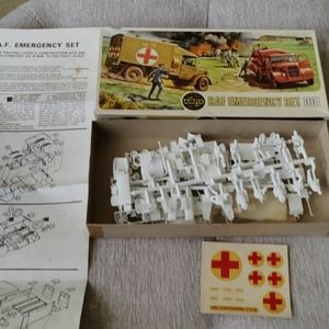 Airfix model ambulance made in England